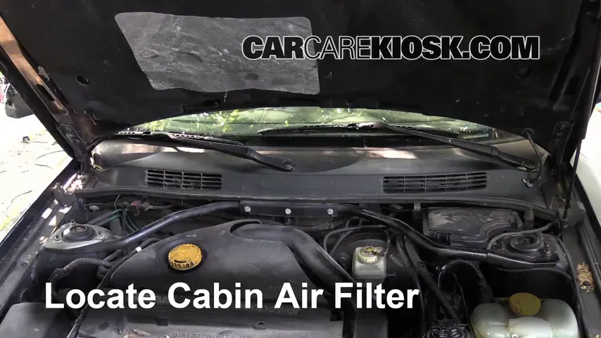 2002 Saab 9-3 SE 2.0L 4 Cyl. Turbo Hatchback (4 Door) Air Filter (Cabin)